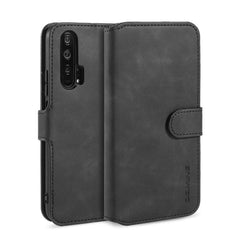 DG.MING Retro Oil Side Horizontal Flip Case with Holder & Card Slots & Wallet, for Huawei P Smart / Enjoy 7S, for Xiaomi Redmi 7A, for Xiaomi Redmi K20 / K20 Pro / Mi 9T, for Huawei Honor 20 Pro, for Huawei Honor 20