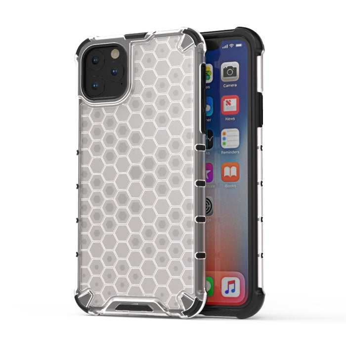 Funda de PC + TPU con diseño de panal a prueba de golpes para iPhone, iPhone 11 Pro, iPhone 11, iPhone 11 Pro Max 2019