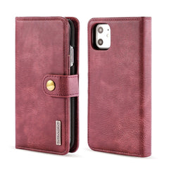 DG.MING Crazy Horse Texture Flip Detachable Magnetic Leather Case with Holder & Card Slots & Wallet, For Samsung Galaxy Note 10+, For iPhone 11 Pro Max, for iPhone 11 Pro, for iPhone 11 Pro Max, for iPhone 11, for Galaxy Note 10, for Galaxy Note 10+