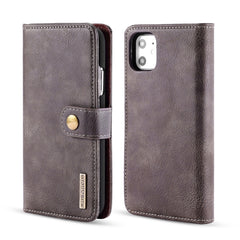 DG.MING Crazy Horse Texture Flip Detachable Magnetic Leather Case with Holder & Card Slots & Wallet, For Samsung Galaxy Note 10+, For iPhone 11 Pro Max, for iPhone 11 Pro, for iPhone 11 Pro Max, for iPhone 11, for Galaxy Note 10, for Galaxy Note 10+