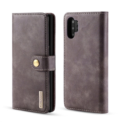 DG.MING Crazy Horse Texture Flip Detachable Magnetic Leather Case with Holder & Card Slots & Wallet, For Samsung Galaxy Note 10+, For iPhone 11 Pro Max, for iPhone 11 Pro, for Galaxy Note 10, for Galaxy Note 10+, for iPhone 11, For Samsung Galaxy Note 10