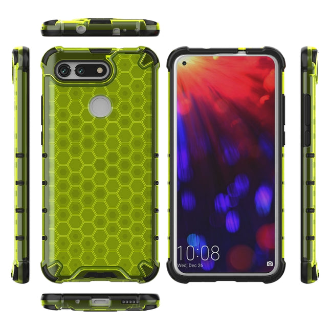 Shockproof Honeycomb PC + TPU Case for Huawei Honor V20, For Huawei Honor V20
