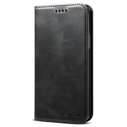Suteni Calf Texture Horizontal Flip Leather Case with Holder & Card Slots & Wallet for iPhone, For iPhone 11 Pro, For iPhone 11, For iPhone 11 Pro Max
