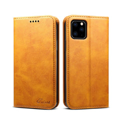 Suteni Calf Texture Horizontal Flip Leather Case with Holder & Card Slots & Wallet for iPhone, For iPhone 11 Pro, For iPhone 11, For iPhone 11 Pro Max