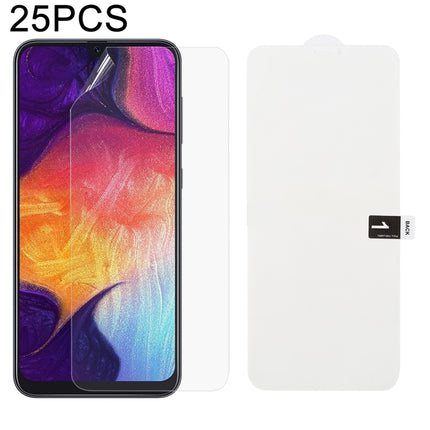 25 PCS Soft Hydrogel Film Full Cover Front Protector with Alcohol Cotton + Scratch Card for Galaxy, For Galaxy M30(25 PCS), For Galaxy Note 10 (25 PCS), For Galaxy Note 10+ (25 PCS), For Galaxy Note 8 (25 PCS), For Galaxy Note 9 (25 PCS)               ...