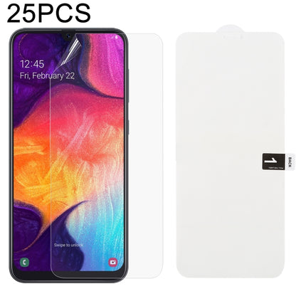25 PCS Soft Hydrogel Film Full Cover Front Protector with Alcohol Cotton + Scratch Card for Galaxy, For Galaxy M30(25 PCS), For Galaxy Note 10 (25 PCS), For Galaxy Note 10+ (25 PCS), For Galaxy Note 8 (25 PCS), For Galaxy Note 9 (25 PCS)               ...