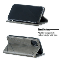 Rhombus Texture Horizontal Flip Magnetic Leather Case with Holder & Card Slots & Wallet, For iPhone 11 Pro, For iPhone 11 Pro Max, For iPhone 11, For iPhone XS / X