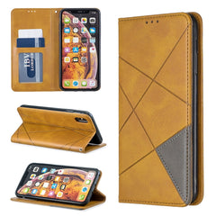 Rhombus Texture Horizontal Flip Magnetic Leather Case with Holder & Card Slots & Wallet, For iPhone 11 Pro, For iPhone 11 Pro Max, For iPhone 11, For iPhone XS / X, For iPhone XS Max