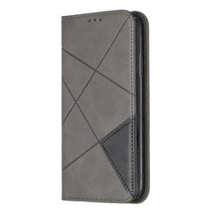 Rhombus Texture Horizontal Flip Magnetic Leather Case with Holder & Card Slots & Wallet, For iPhone XR, For iPhone 8 Plus & 7 Plus, For iPhone SE 2020 & 8 & 7, For iPhone 6 Plus & 6s Plus, For iPhone 6 & 6s