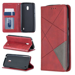 Rhombus Texture Horizontal Flip Magnetic Leather Case with Holder & Card Slots & Wallet, For Nokia 1 Plus, For Nokia 4.2, For Nokia 3.2, For Nokia 2.2