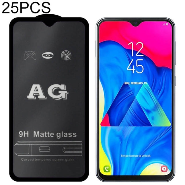 25 PCS AG Matte Frosted Full Cover Tempered Glass, For Galaxy J7 Pro, For Galaxy J4+ & J6+, For Galaxy A6 (2018), For Galaxy A6+ (2018), For Galaxy J3 Pro, For Galaxy A9 (2018) / A9s, For Galaxy A7 (2018), For Galaxy M10, For Galaxy M20                ...