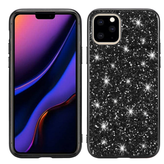 Glitter Powder Shockproof TPU Protective Case for iPhone, For iPhone 11 Pro, For iPhone 11, For iPhone 11 Pro Max