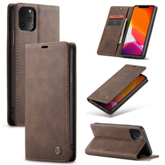 CaseMe-013 Multifunctional Horizontal Flip Leather Case with Card Slot & Holder & Wallet for iPhone, For iPhone 11 Pro, For iPhone 11, For iPhone 11 Pro Max