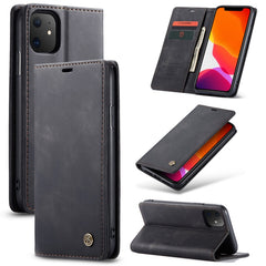 CaseMe-013 Multifunctional Horizontal Flip Leather Case with Card Slot & Holder & Wallet for iPhone, For iPhone 11 Pro, For iPhone 11, For iPhone 11 Pro Max