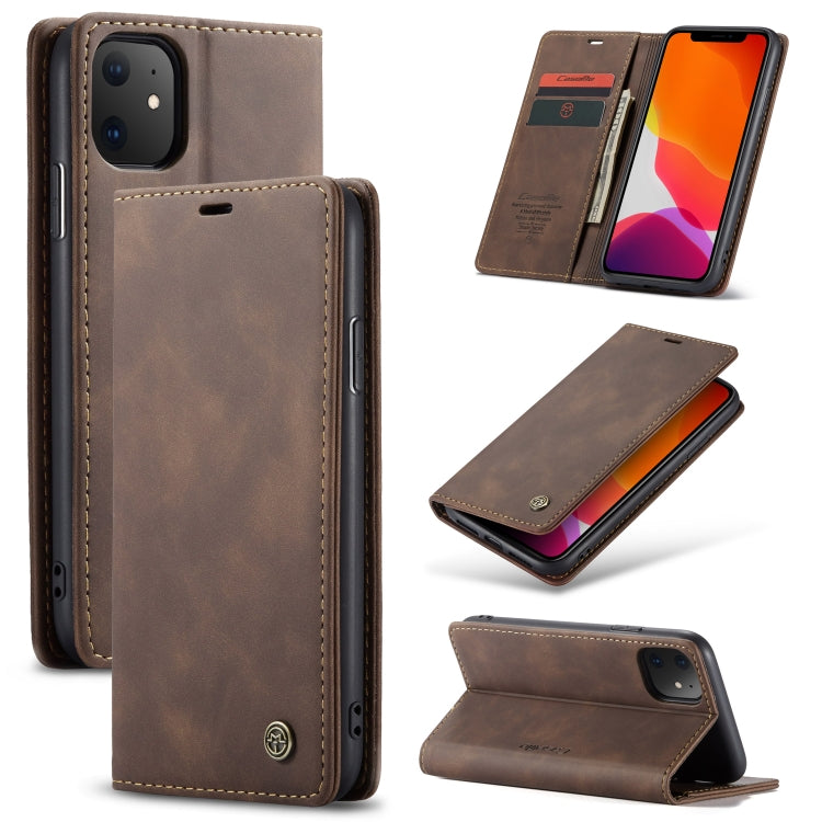 CaseMe-013 - Funda de piel con tapa horizontal multifuncional con ranura para tarjetas, soporte y billetera para iPhone, iPhone 11 Pro, iPhone 11, iPhone 11 Pro Max
