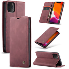 CaseMe-013 Multifunctional Horizontal Flip Leather Case with Card Slot & Holder & Wallet for iPhone, For iPhone 11 Pro, For iPhone 11, For iPhone 11 Pro Max