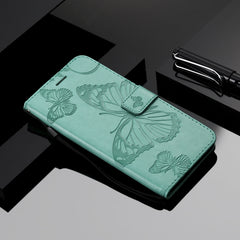 Pressed Printing Butterfly Pattern Horizontal Flip PU Leather Case with Holder & Card Slots & Wallet & Lanyard, For iPhone 11 Pro, For iPhone 11, For iPhone 11 Pro Max