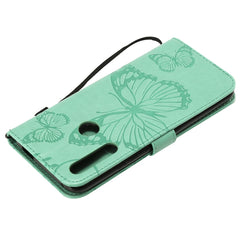 Pressed Printing Butterfly Pattern Horizontal Flip PU Leather Case with Holder & Card Slots & Wallet & Lanyard, For Huawei P Smart Z / Y9 Prime 2019, For Galaxy A80, For Galaxy Note 10+ / 10 Pro