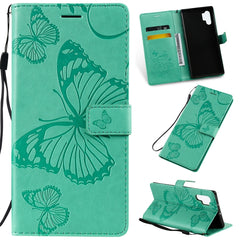 Estuche de cuero PU con tapa horizontal con estampado de mariposas, ranuras para tarjetas, billetera y cordón, para Galaxy Note 10+/10 Pro, para Galaxy Note 10, para Xiaomi Mi 9T y Mi 9T Pro y Redmi K20 y K20 Pro, para Galaxy A10e