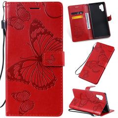 Estuche de cuero PU con tapa horizontal con estampado de mariposas, ranuras para tarjetas, billetera y cordón, para Galaxy Note 10+/10 Pro, para Galaxy Note 10, para Xiaomi Mi 9T y Mi 9T Pro y Redmi K20 y K20 Pro, para Galaxy A10e