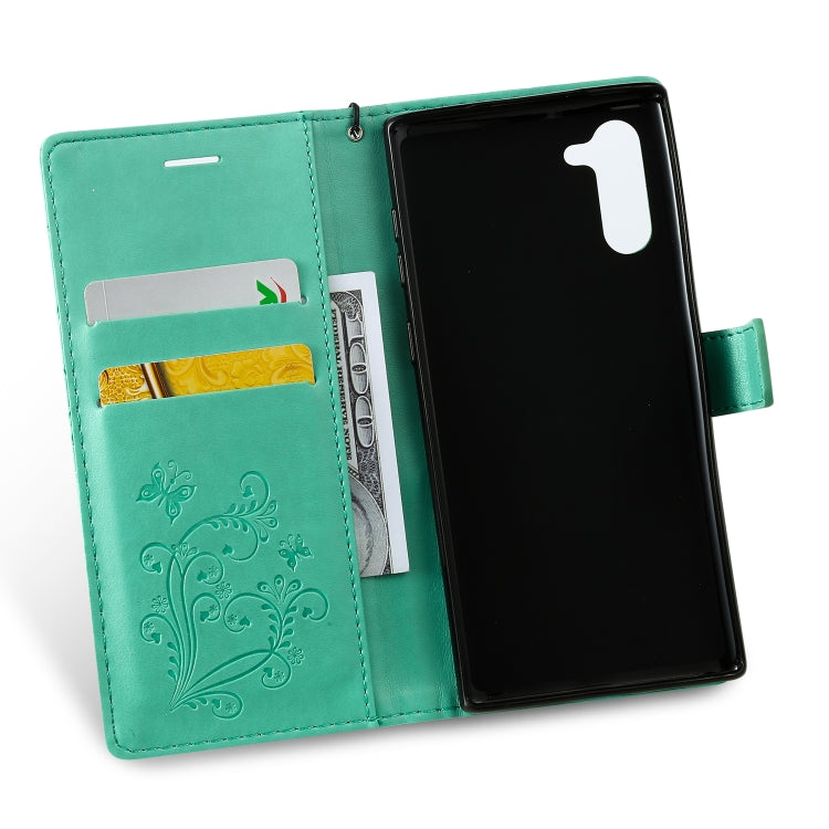 Pressed Printing Butterfly Pattern Horizontal Flip PU Leather Case with Holder & Card Slots & Wallet & Lanyard, For Galaxy Note 10, For Xiaomi Mi 9T & Mi 9T Pro & Redmi K20 & K20 Pro, For Galaxy A10e