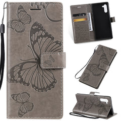 Estuche de cuero PU con tapa horizontal con estampado de mariposas, ranuras para tarjetas, billetera y cordón, para Galaxy Note 10+/10 Pro, para Galaxy Note 10, para Xiaomi Mi 9T y Mi 9T Pro y Redmi K20 y K20 Pro, para Galaxy A10e