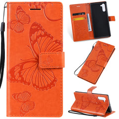 Estuche de cuero PU con tapa horizontal con estampado de mariposas, ranuras para tarjetas, billetera y cordón, para Galaxy Note 10+/10 Pro, para Galaxy Note 10, para Xiaomi Mi 9T y Mi 9T Pro y Redmi K20 y K20 Pro, para Galaxy A10e