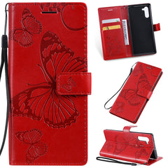 Estuche de cuero PU con tapa horizontal con estampado de mariposas, ranuras para tarjetas, billetera y cordón, para Galaxy Note 10+/10 Pro, para Galaxy Note 10, para Xiaomi Mi 9T y Mi 9T Pro y Redmi K20 y K20 Pro, para Galaxy A10e