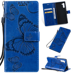 Estuche de cuero PU con tapa horizontal con estampado de mariposas, ranuras para tarjetas, billetera y cordón, para Galaxy Note 10+/10 Pro, para Galaxy Note 10, para Xiaomi Mi 9T y Mi 9T Pro y Redmi K20 y K20 Pro, para Galaxy A10e