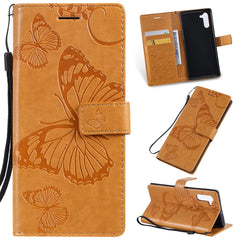 Estuche de cuero PU con tapa horizontal con estampado de mariposas, ranuras para tarjetas, billetera y cordón, para Galaxy Note 10+/10 Pro, para Galaxy Note 10, para Xiaomi Mi 9T y Mi 9T Pro y Redmi K20 y K20 Pro, para Galaxy A10e