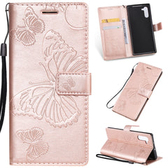 Estuche de cuero PU con tapa horizontal con estampado de mariposas, ranuras para tarjetas, billetera y cordón, para Galaxy Note 10+/10 Pro, para Galaxy Note 10, para Xiaomi Mi 9T y Mi 9T Pro y Redmi K20 y K20 Pro, para Galaxy A10e