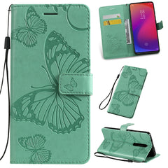 Estuche de cuero PU con tapa horizontal con estampado de mariposas, ranuras para tarjetas, billetera y cordón, para Galaxy Note 10+/10 Pro, para Galaxy Note 10, para Xiaomi Mi 9T y Mi 9T Pro y Redmi K20 y K20 Pro, para Galaxy A10e