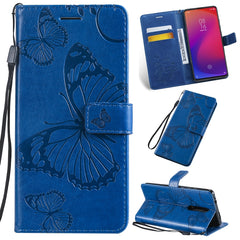 Estuche de cuero PU con tapa horizontal con estampado de mariposas, ranuras para tarjetas, billetera y cordón, para Galaxy Note 10+/10 Pro, para Galaxy Note 10, para Xiaomi Mi 9T y Mi 9T Pro y Redmi K20 y K20 Pro, para Galaxy A10e