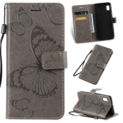 Pressed Printing Butterfly Pattern Horizontal Flip PU Leather Case with Holder & Card Slots & Wallet & Lanyard, For Galaxy Note 10, For Xiaomi Mi 9T & Mi 9T Pro & Redmi K20 & K20 Pro, For Galaxy A10e