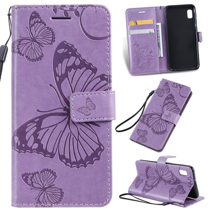 Pressed Printing Butterfly Pattern Horizontal Flip PU Leather Case with Holder & Card Slots & Wallet & Lanyard, For Galaxy Note 10, For Xiaomi Mi 9T & Mi 9T Pro & Redmi K20 & K20 Pro, For Galaxy A10e