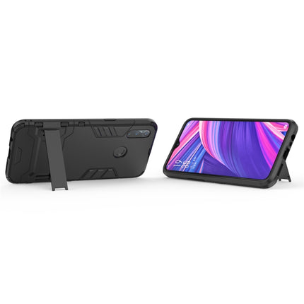 Shockproof PC + TPU Case with Holder for, For OPPO Realme 3, For Huawei Nova 5i Pro, For iPhone 11 Pro, For iPhone 11, For iPhone 11 Pro Max