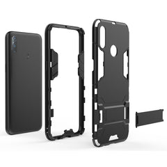 Stoßfestes PC + TPU-Gehäuse mit Halterung für OPPO Realme 3, Huawei Nova 5i Pro, iPhone 11 Pro, iPhone 11