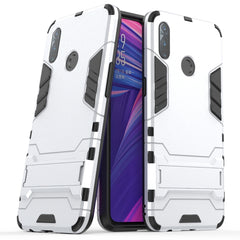 Stoßfestes PC + TPU-Gehäuse mit Halterung für OPPO Realme 3, Huawei Nova 5i Pro, iPhone 11 Pro, iPhone 11