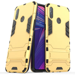 Stoßfestes PC + TPU-Gehäuse mit Halterung für OPPO Realme 3, Huawei Nova 5i Pro, iPhone 11 Pro, iPhone 11