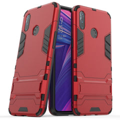 Stoßfestes PC + TPU-Gehäuse mit Halterung für OPPO Realme 3, Huawei Nova 5i Pro, iPhone 11 Pro, iPhone 11