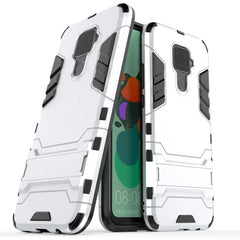 Stoßfestes PC + TPU-Gehäuse mit Halterung für OPPO Realme 3, Huawei Nova 5i Pro, iPhone 11 Pro, iPhone 11