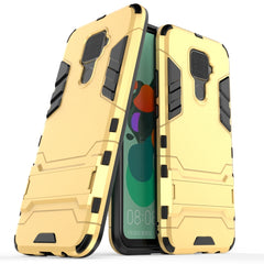 Stoßfestes PC + TPU-Gehäuse mit Halterung für OPPO Realme 3, Huawei Nova 5i Pro, iPhone 11 Pro, iPhone 11