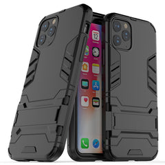 Stoßfestes PC + TPU-Gehäuse mit Halterung für OPPO Realme 3, Huawei Nova 5i Pro, iPhone 11 Pro, iPhone 11