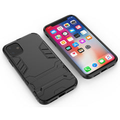 Shockproof PC + TPU Case with Holder for, For iPhone 11, For iPhone 11 Pro Max