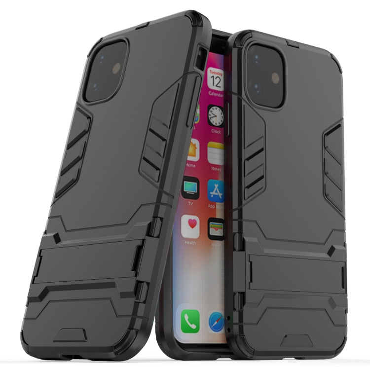 Shockproof PC + TPU Case with Holder for, For iPhone 11, For iPhone 11 Pro Max