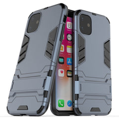 Shockproof PC + TPU Case with Holder for, For iPhone 11, For iPhone 11 Pro Max