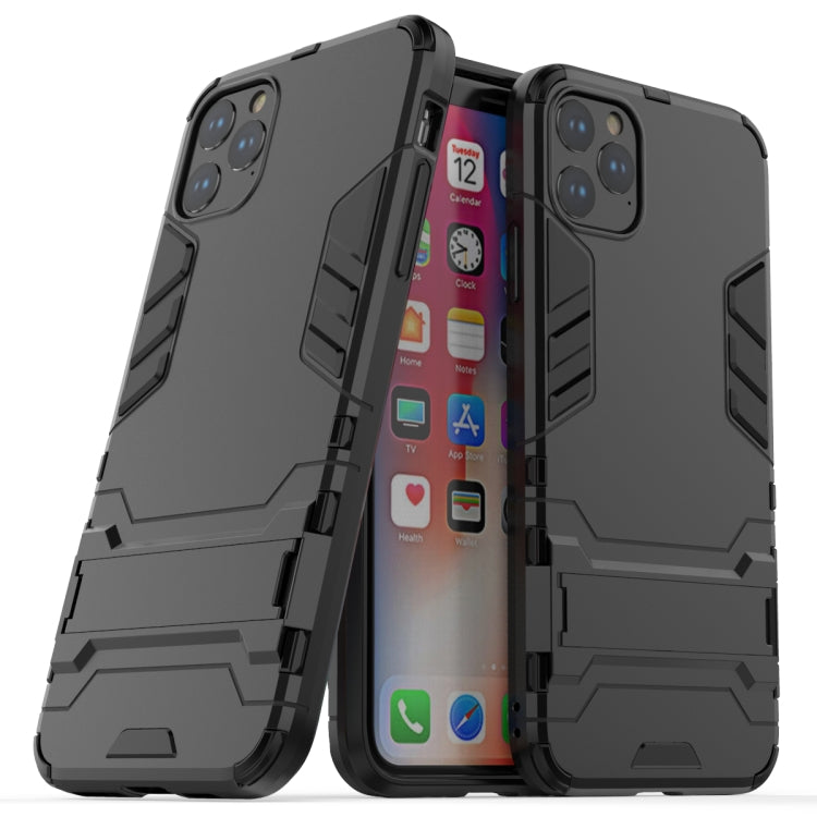 Shockproof PC + TPU Case with Holder for, For iPhone 11 Pro Max