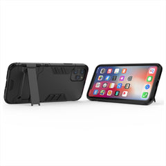 Shockproof PC + TPU Case with Holder for, For iPhone 11 Pro Max