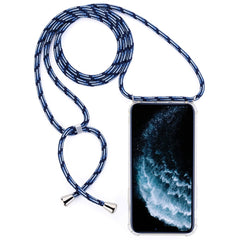 Four-Corner Anti-Fall Trasparent TPU Mobile Phone Case With Lanyard for iPhone, For iPhone 11 Pro, For iPhone 11