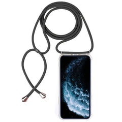 Four-Corner Anti-Fall Trasparent TPU Mobile Phone Case With Lanyard for iPhone, For iPhone 11 Pro, For iPhone 11